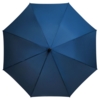 Зонт-трость Magic с проявляющимся рисунком в клетку, темно-синий (Изображение 3)