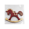 Ёлочная игрушка Лошадка (красный) (Изображение 6)