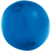 Надувной пляжный мяч Sun and Fun, полупрозрачный синий (Изображение 1)