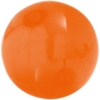 Надувной пляжный мяч Sun and Fun, полупрозрачный оранжевый (Изображение 1)