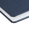 Ежедневник Saffian, недатированный, синий, с белой бумагой (Изображение 5)