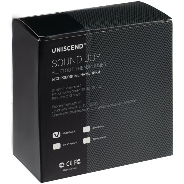 Беспроводные наушники Uniscend Sound Joy, черные (Изображение 8)