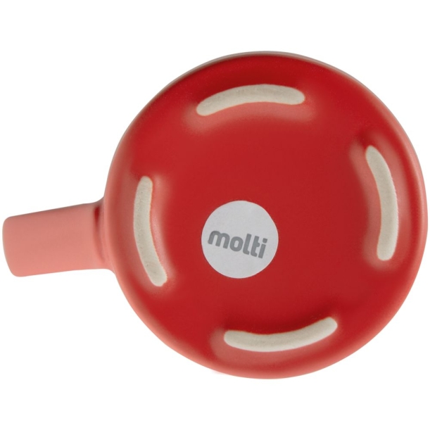 Кружка Modern Bell, матовая, красная (Изображение 3)