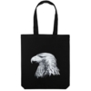 Холщовая сумка Like an Eagle, черная (Изображение 1)