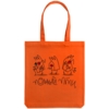 Холщовая сумка «Полный птц», оранжевая (Изображение 2)