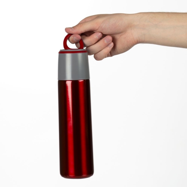 Термос Heater, красный (Изображение 6)