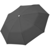 Зонт складной Fiber Alu Light, черный (Изображение 2)
