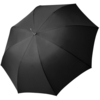Зонт-трость Fiber Flex, черный (Изображение 1)