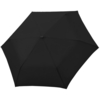 Зонт складной Carbonsteel Slim, черный (Изображение 1)