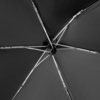 Зонт складной Carbonsteel Slim, черный (Изображение 5)