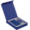 Коробка Latern для аккумулятора 5000 мАч, флешки и ручки, синяя (Изображение 3)