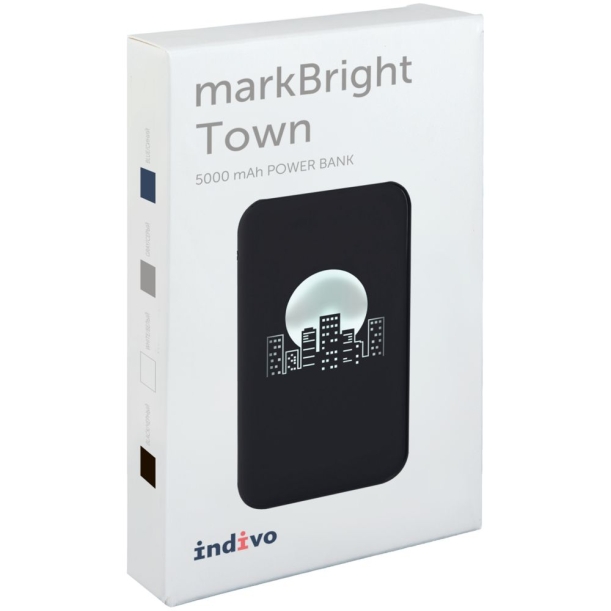 Аккумулятор с подсветкой markBright Town, 5000 мАч (Изображение 11)