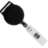 Ретрактор Attach с ушком для ленты, черный (Изображение 2)