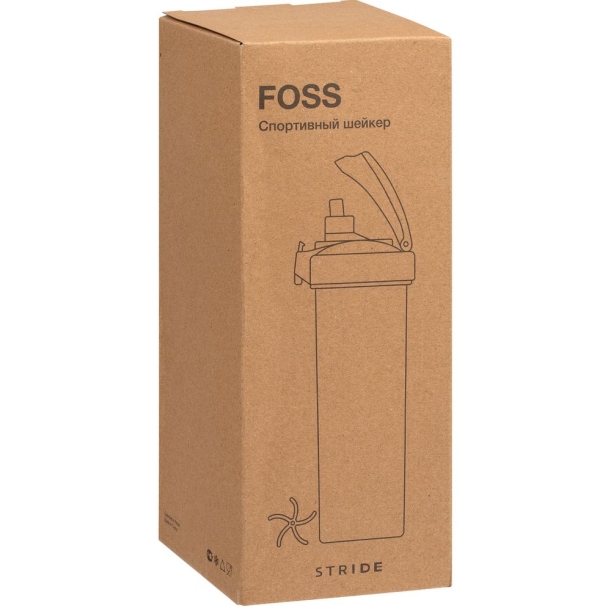 Спортивный шейкер Foss, черный (Изображение 7)