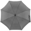 Зонт-трость rainVestment, светло-серый меланж (Изображение 1)