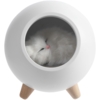 Беспроводная лампа-колонка Right Meow, белая (Изображение 2)