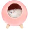 Беспроводная лампа-колонка Right Meow, розовая (Изображение 2)
