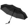 Зонт складной Monsoon, черный (Изображение 2)