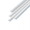 Белая бумажная трубочка , размер 197*6 мм, белая (100 шт в бумажной упаковке), белый (Изображение 1)