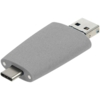 Флешка Pebble Universal, USB 3.0, серая, 64 Гб (Изображение 4)