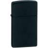 Зажигалка Zippo Slim Matt, матовая черная (Изображение 1)