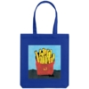 Холщовая сумка «Фри», ярко-синяя (Изображение 2)