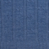 Плед Trenza, синий (Изображение 3)