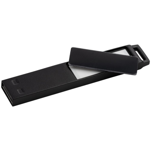 Флешка markBright Black с белой подсветкой, 32 Гб (Изображение 2)