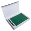 Коробка Silk с ложементом под ежедневник и ручку, серебристая (Изображение 3)
