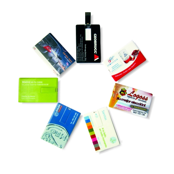 Флешка "Card" 16 Гб, белый (Изображение 5)