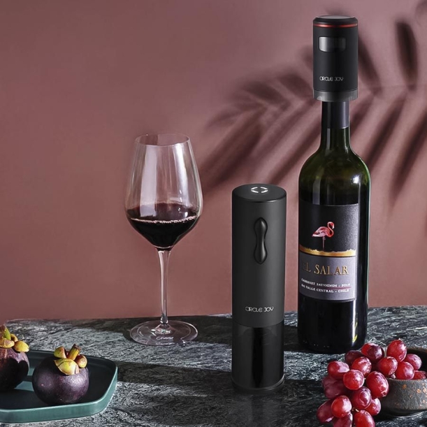 Электрический штопор Circle Joy Mini, черный (Изображение 7)