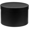 Коробка круглая Hatte, черная (Изображение 1)