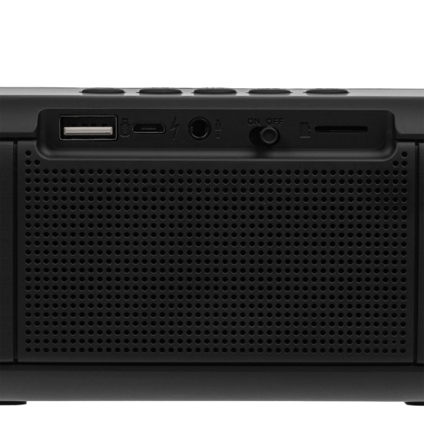 Беспроводная стереоколонка Uniscend Roombox, черная (Изображение 6)