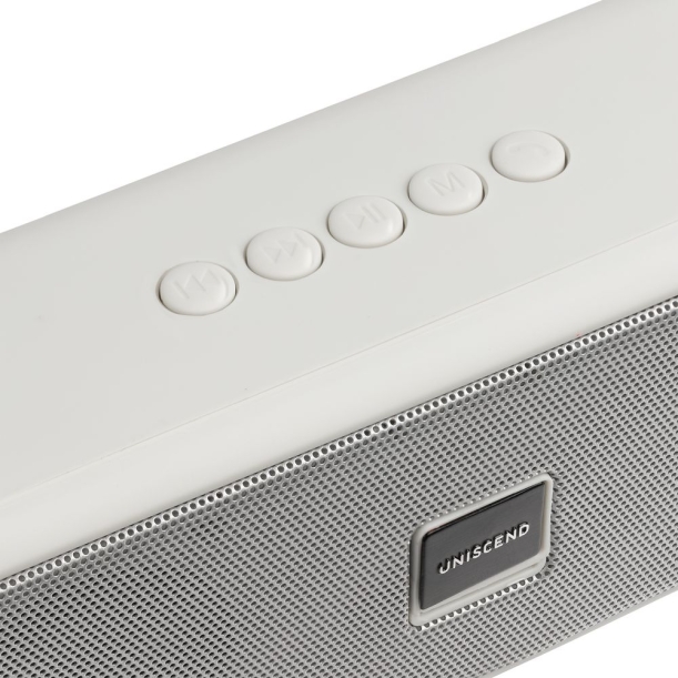 Беспроводная стереоколонка Uniscend Roombox, светло-серая (Изображение 6)