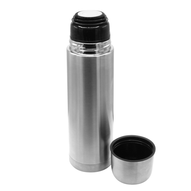 Термос Picnic Silver, серебристый (Изображение 2)