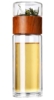Бутылка Ozo в чехле c инфьюзером, коричневый (Изображение 1)