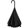 Зонт наоборот Style, трость, черный (Изображение 1)