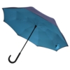 Зонт наоборот Style, трость, сине-голубой (Изображение 2)