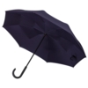 Зонт наоборот Style, трость, темно-синий (Изображение 2)