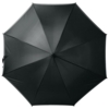 Зонт-трость светоотражающий Reflect, черный (Изображение 2)