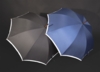 Зонт-трость светоотражающий Reflect, черный (Изображение 5)