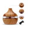 Светодиодный USB арома увлажнитель Holz, коричневый (Изображение 2)