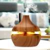 Светодиодный USB арома увлажнитель Holz, коричневый (Изображение 3)