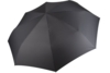 Зонт складной Fiber, черный (Изображение 2)