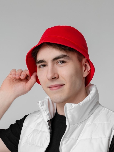 Панама Vento, красная (Изображение 5)