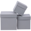 Коробка Cube, L, серая (Изображение 5)