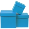 Коробка Cube, L, голубая (Изображение 5)