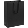 Пакет бумажный Porta XL, черный (Изображение 1)