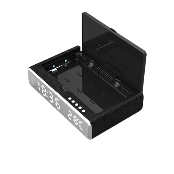 Часы электронные Boxxuv настольные , черный (Изображение 3)