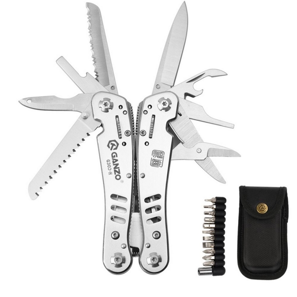 Мультитул Ganzo G302, серебристый (Изображение 3)